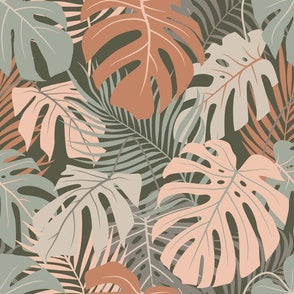 Buy monstera-nude-taupe Mana Hipster Bottoms