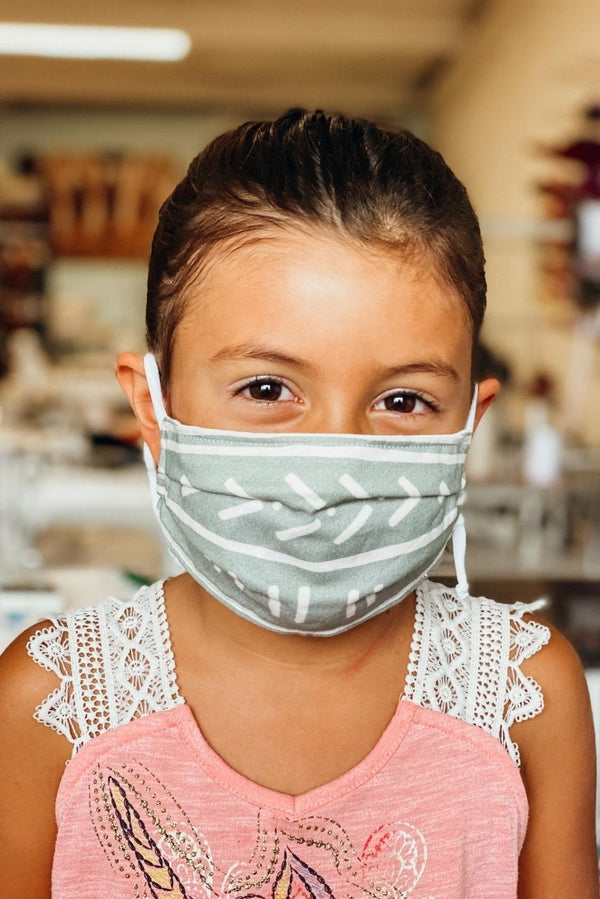 Kids Pleated Face Mask