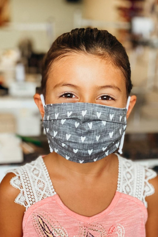 Kids Pleated Face Mask