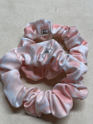 Buy pink-tie-dye Hair Scrunchies (Pre-Made)